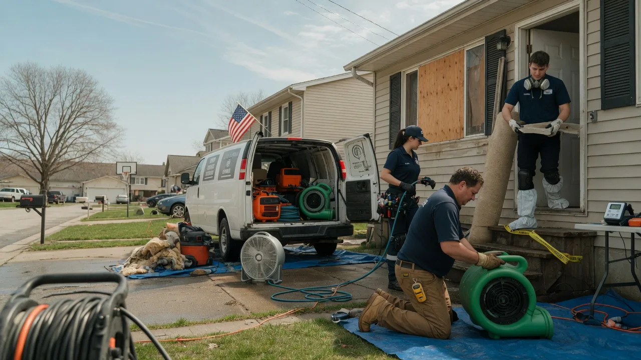 Water Damage Restoration in Farmington, WV near me